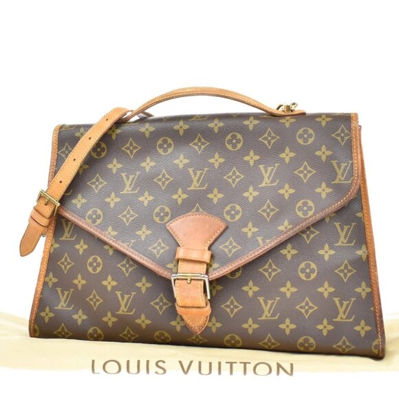 LOUIS VUITTON Beverly 2Way Hand Bag Briefcase Monogram Leather BN M51121 83KB010 - Picture 1 of 16